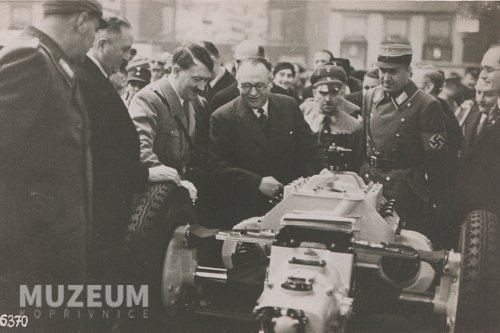 Berlínský atosalón 1936, Ledwinka u podvozku T 77